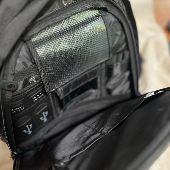 backpack leather triangle Triangle Fold